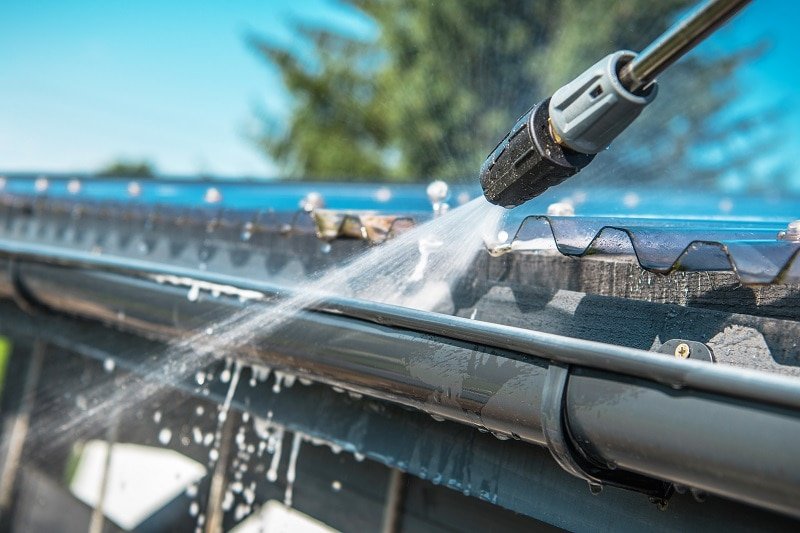 Rain Gutters Pressure Cleaning Gutter Cleaning