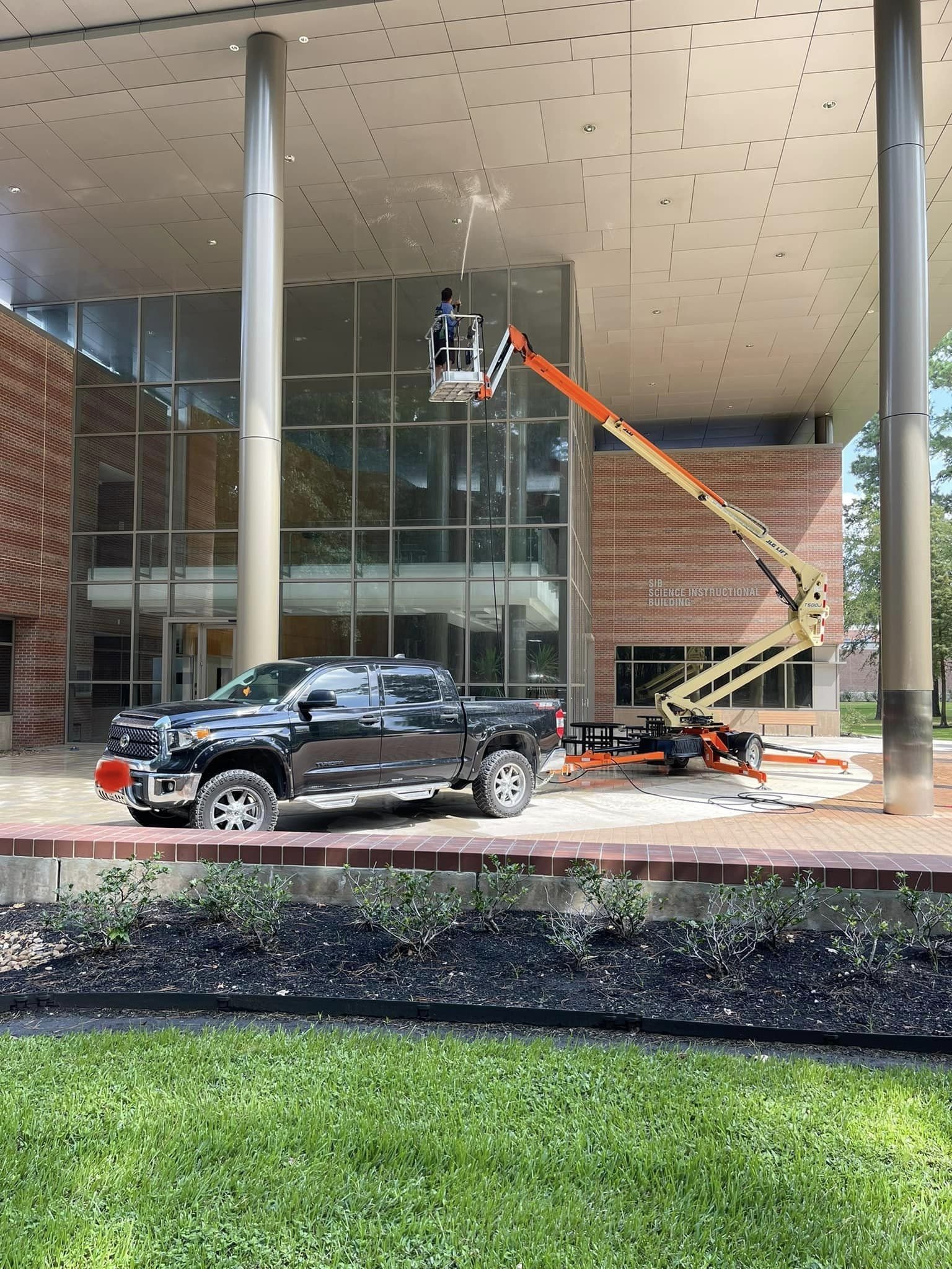 Commercial Pressure Washing Project Houston Texas